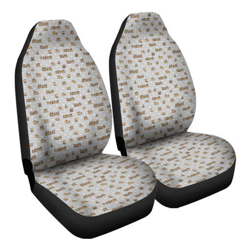 Geek Life 9 Car Seat Covers - One size