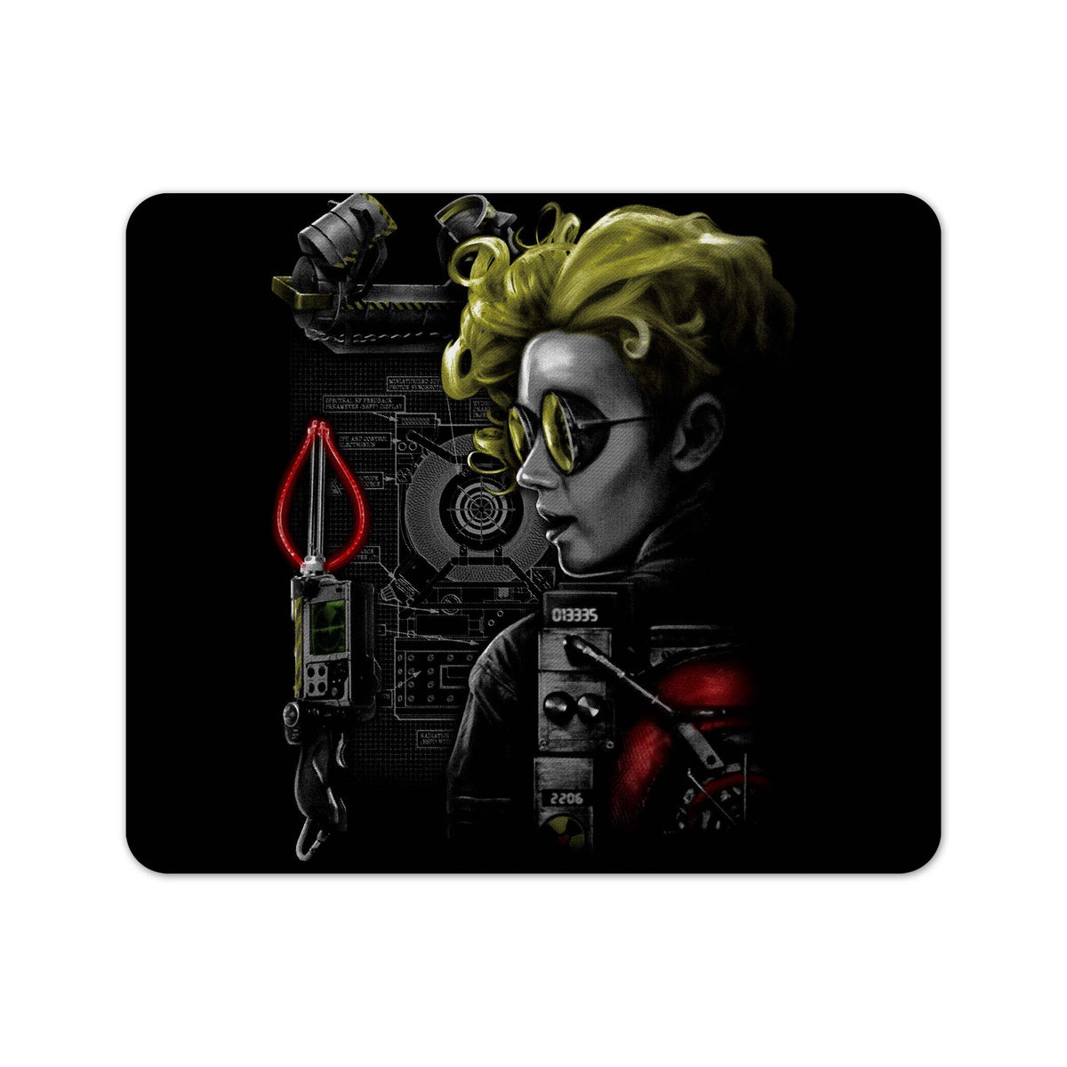 Ghostbusters Kate Mckinnon Mouse Pad - Mouse Pad | Nurd Tyme — Nurdtyme LLC