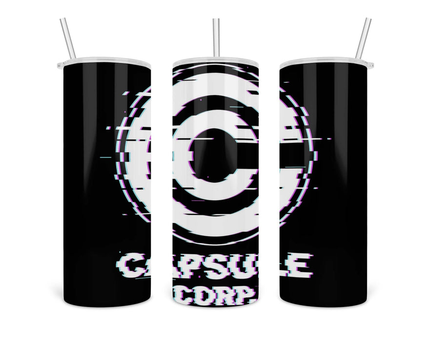 Glitch Capsule Corp. Double Insulated Stainless Steel Tumbler