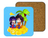 Goku Chichi Coasters