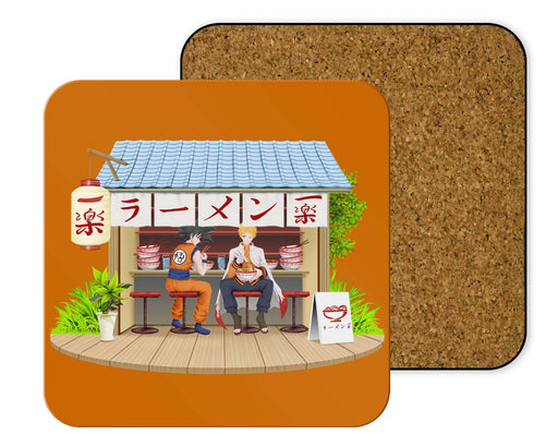 Goku and Naurto Lunch Coasters