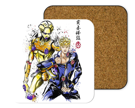 Gold Experience Watercolor Coasters