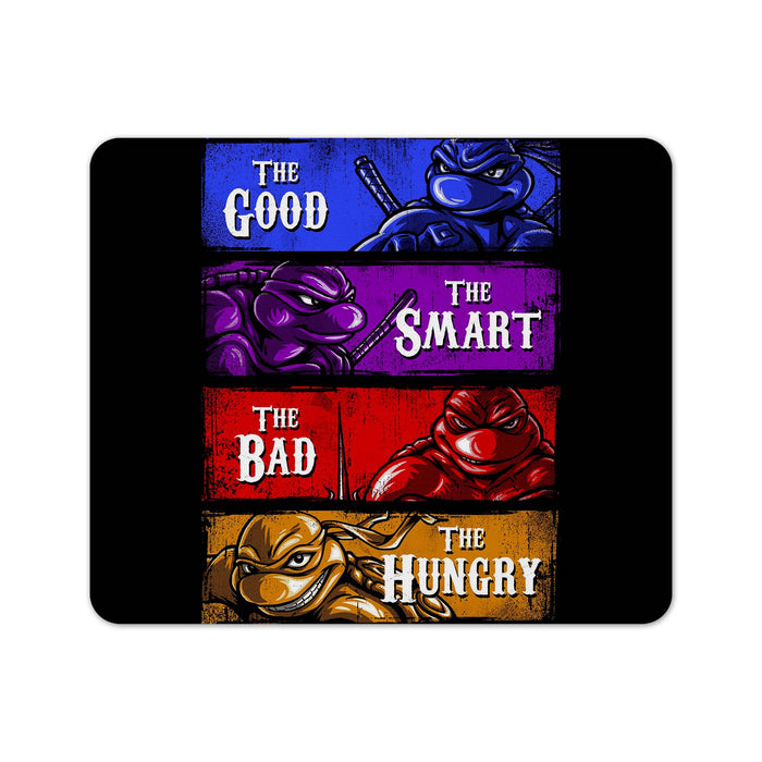 Good Bad Smart Hungry 3 Mouse Pad