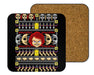 Good Guy Ugly Sweater Coasters