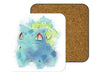 Grass Poison Watercolor Coasters