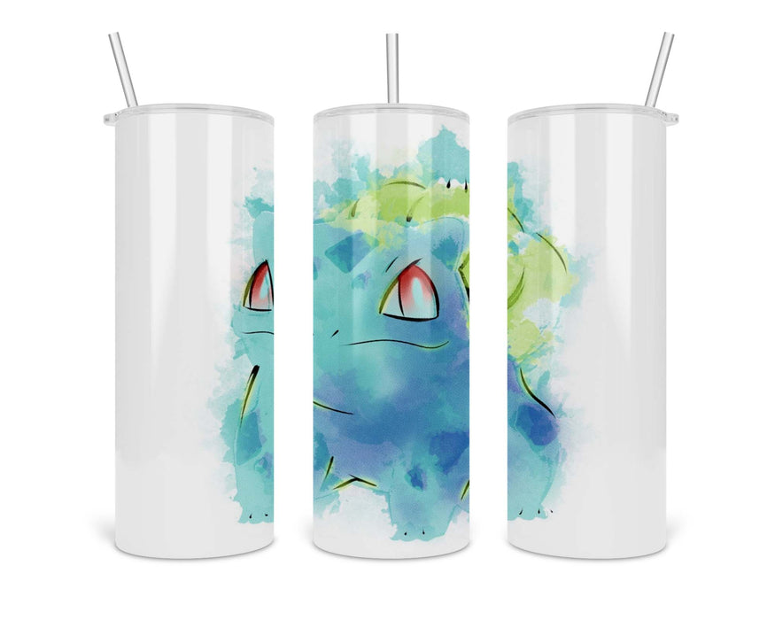 Grass Poison Watercolor Double Insulated Stainless Steel Tumbler