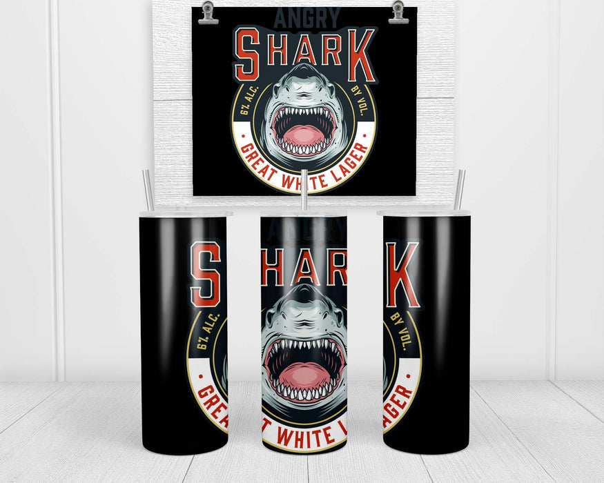 Great White Lager Double Insulated Stainless Steel Tumbler