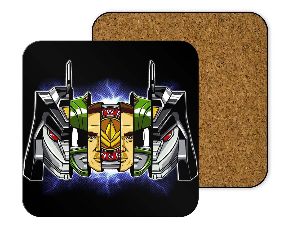 Green Ranger Coasters - Coasters | Nurd Tyme — Nurdtyme LLC