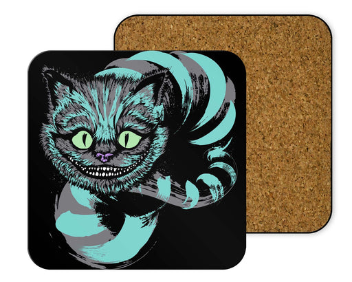 Grinning Like A Cheshire Cat Coasters