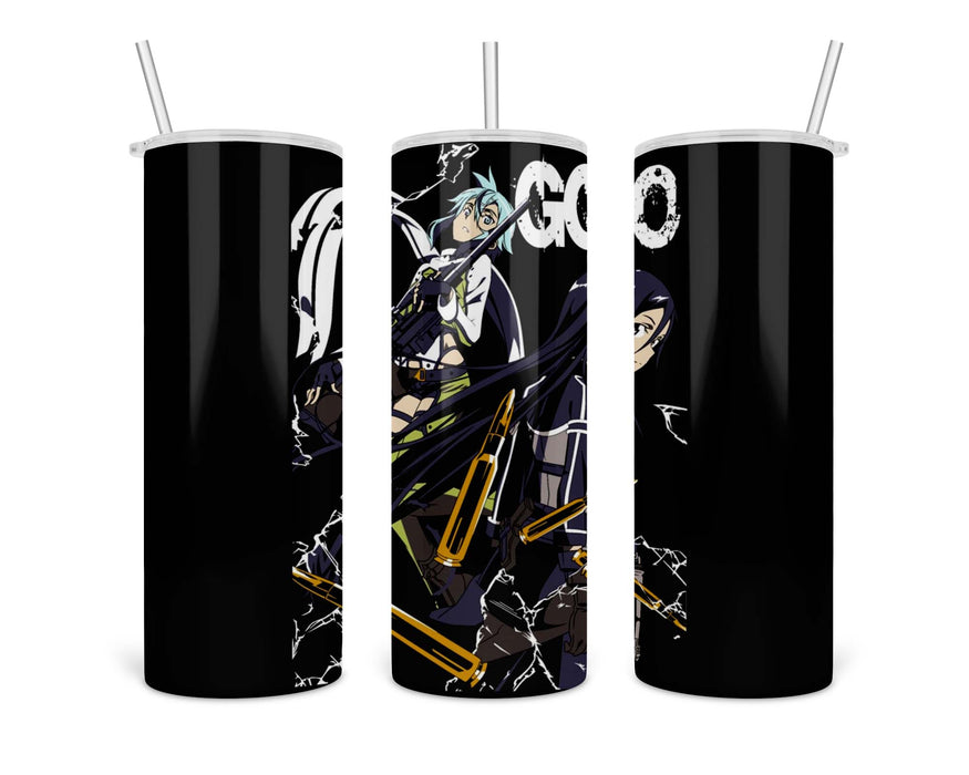 Gun Gale Online Double Insulated Stainless Steel Tumbler
