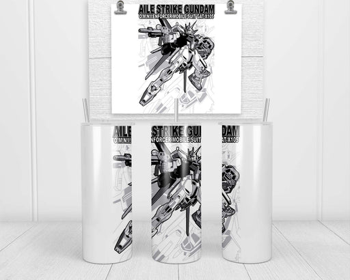 Gundam Aile Strike Double Insulated Stainless Steel Tumbler
