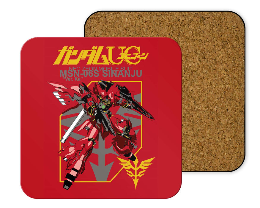 Gundam Sinanju Coasters