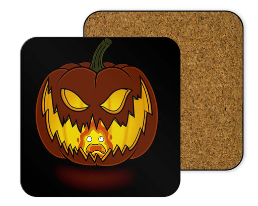 Halloween Flame Coasters