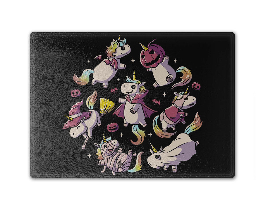 Halloween Unicorns Cutting Board
