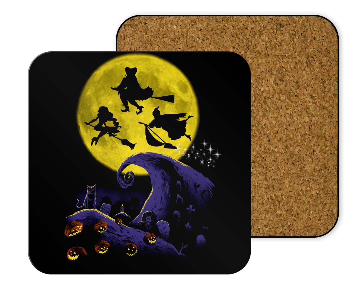Halloween X Hocus Pocus Coasters - Coasters | Nurd Tyme — Nurdtyme LLC