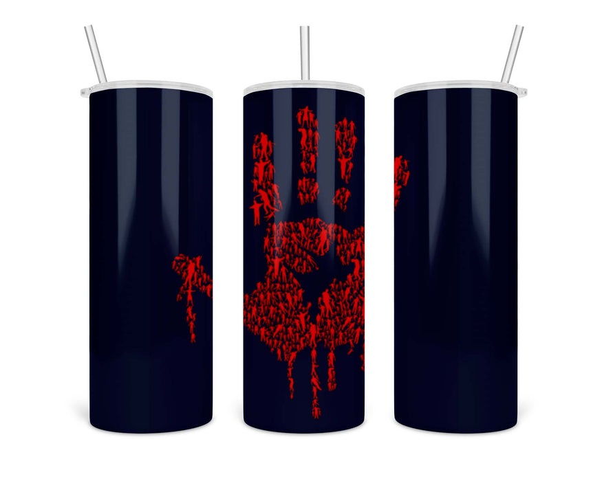Hand Of Zombies Double Insulated Stainless Steel Tumbler