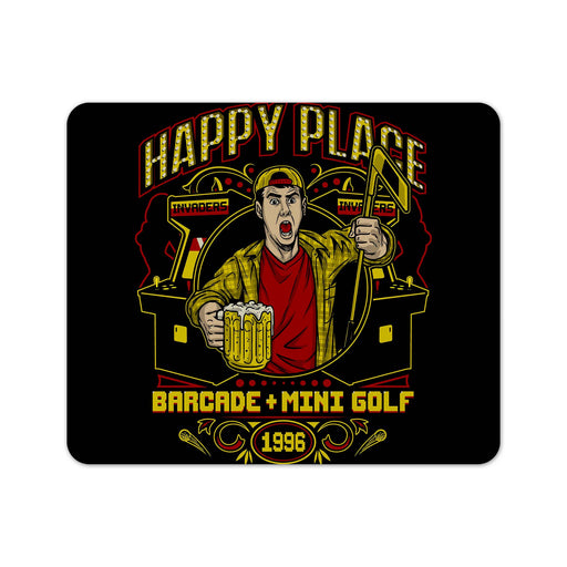 Happy Place Mouse Pad