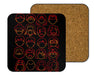 Harry Potter Line Heads Coasters