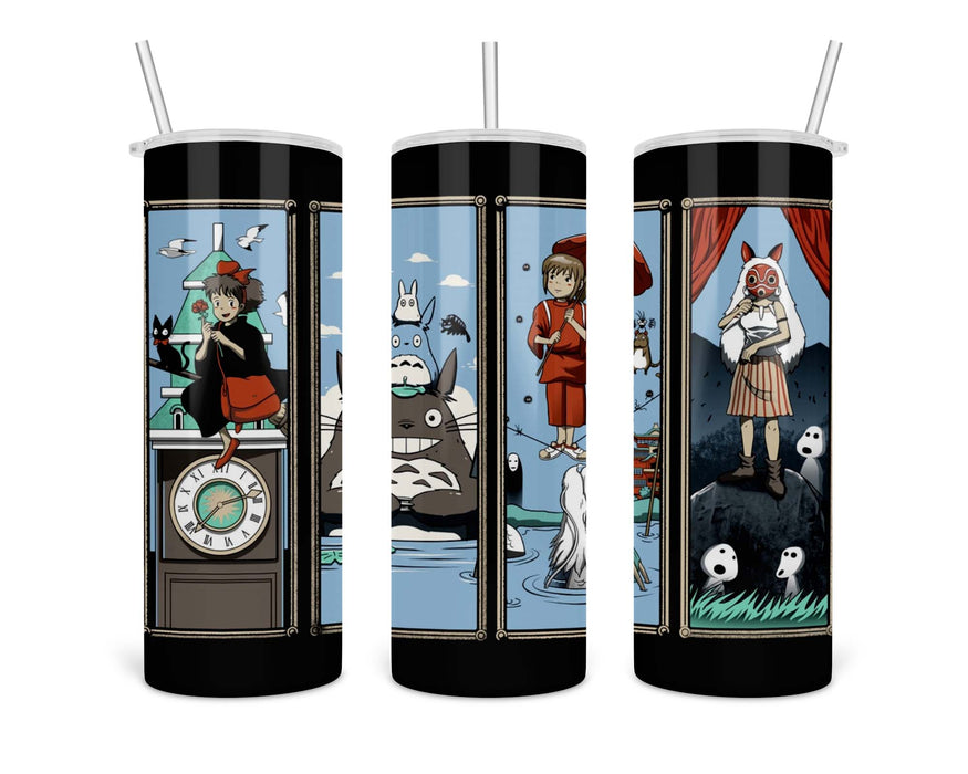 Haunted Ghibli Mansion Double Insulated Stainless Steel Tumbler
