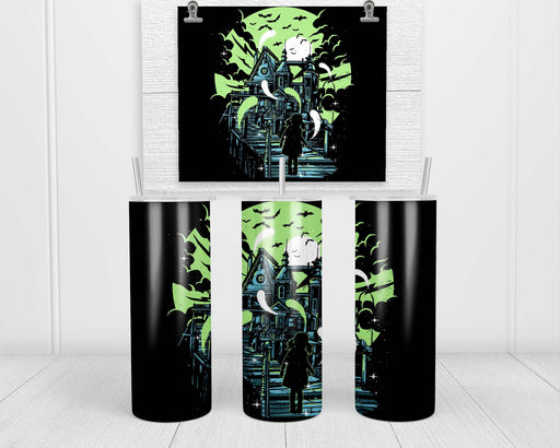 Haunted House Double Insulated Stainless Steel Tumbler