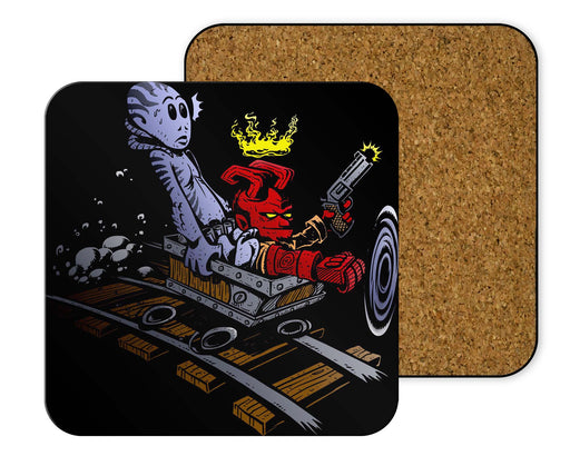 Hb And Abe Coasters