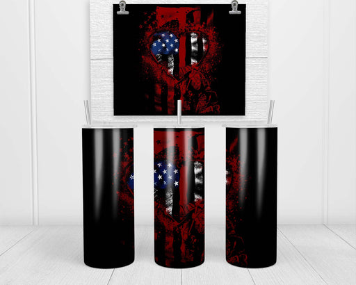 Heart Of Fireman Double Insulated Stainless Steel Tumbler