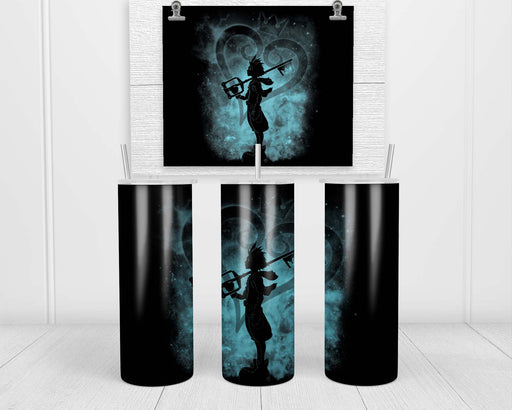 Heart Silhouette Double Insulated Stainless Steel Tumbler