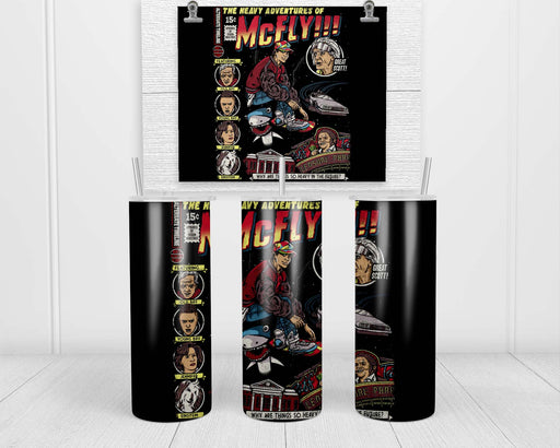 Heavy Adventures Of Mcfly! Double Insulated Stainless Steel Tumbler