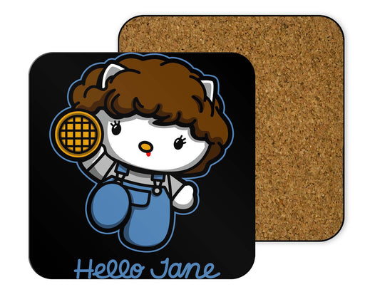 Hello Jane Coasters