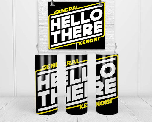 Hello There Double Insulated Stainless Steel Tumbler