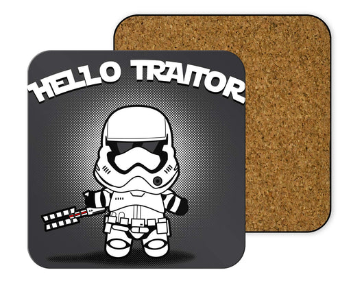 Hello Traitor Coasters