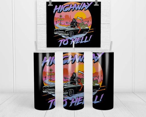 Highway To Hell Double Insulated Stainless Steel Tumbler