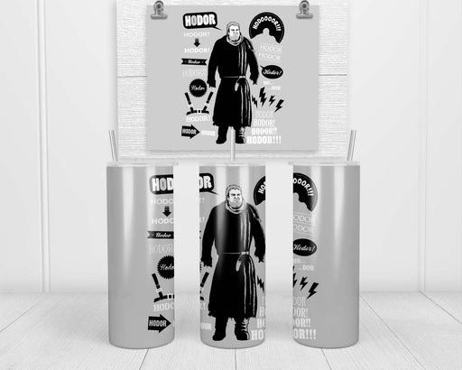 Hodor Quotes Double Insulated Stainless Steel Tumbler