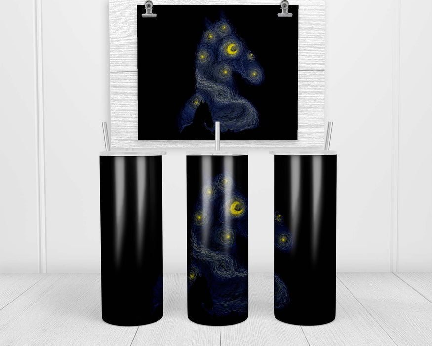 Hollywoo Starry Night Double Insulated Stainless Steel Tumbler