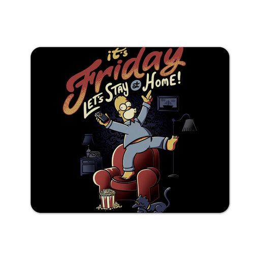 Homer Friday Mouse Pad