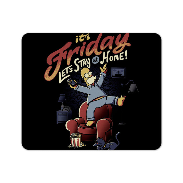 Homer Friday Mouse Pad
