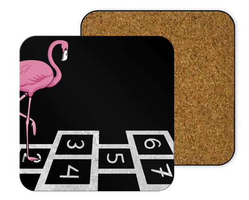 Hopping Flamingo Coasters