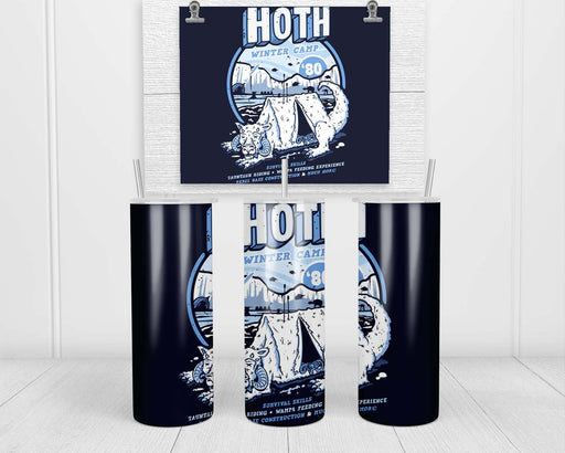 Hoth Winter Camp Double Insulated Stainless Steel Tumbler