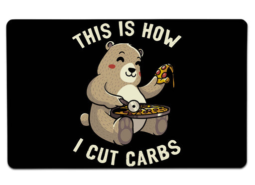 How I Cut Carbs Large Mouse Pad