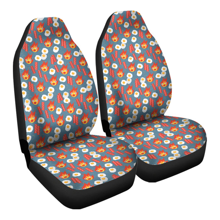 Howls Moving Castle Pattern 7 Car Seat Covers - One size