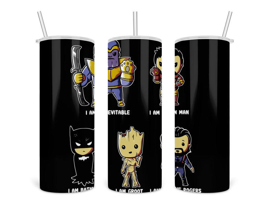I Am Double Insulated Stainless Steel Tumbler
