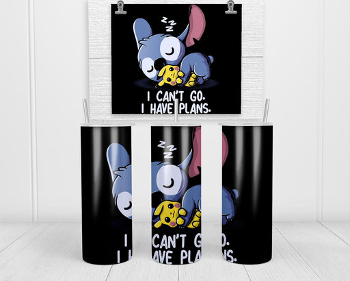 I Can’t Go Stitch Double Insulated Stainless Steel Tumbler