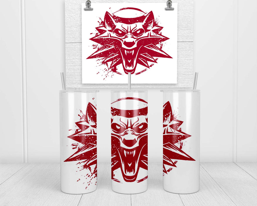 I Am The Witcher Red Version Double Insulated Stainless Steel Tumbler