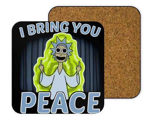I Bring You Peace Coasters