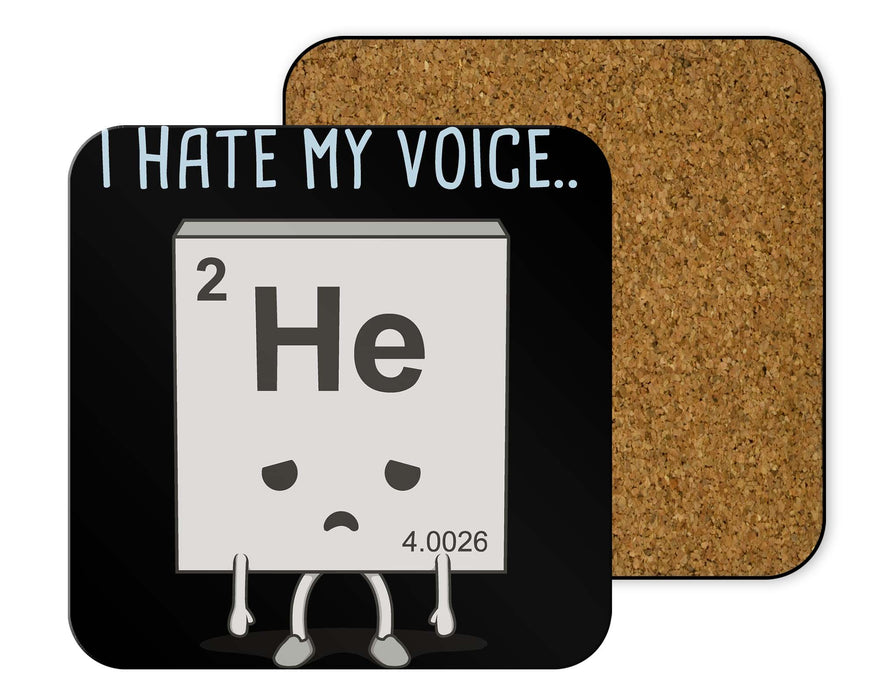 I Hate My Voice Coasters