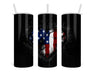 I Heart Stars And Stripes Double Insulated Stainless Steel Tumbler