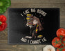 I Like Big Books Cutting Board