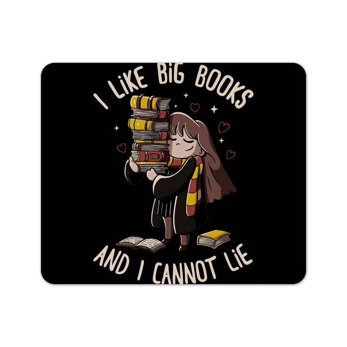 I Like Big Books Mouse Pad