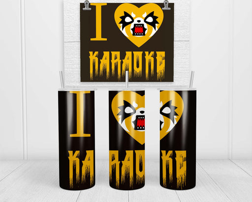 I Love Karaoke Double Insulated Stainless Steel Tumbler
