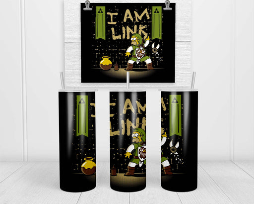 I am Link Double Insulated Stainless Steel Tumbler